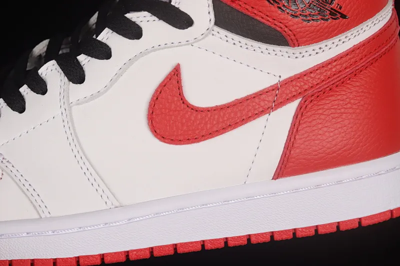 All categories Air Jordan Jordan series basketball shoes Air Jordan 1 High Air Jordan 1 High OG AJ1 Joe 1 white and red retro high-top cultural basketball shoes 555088-161